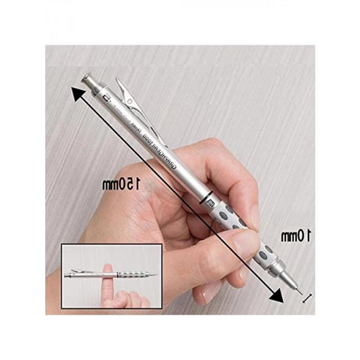 Mekanik Kurşun Kalem, 0.9 mm Uç, Metal Gövde