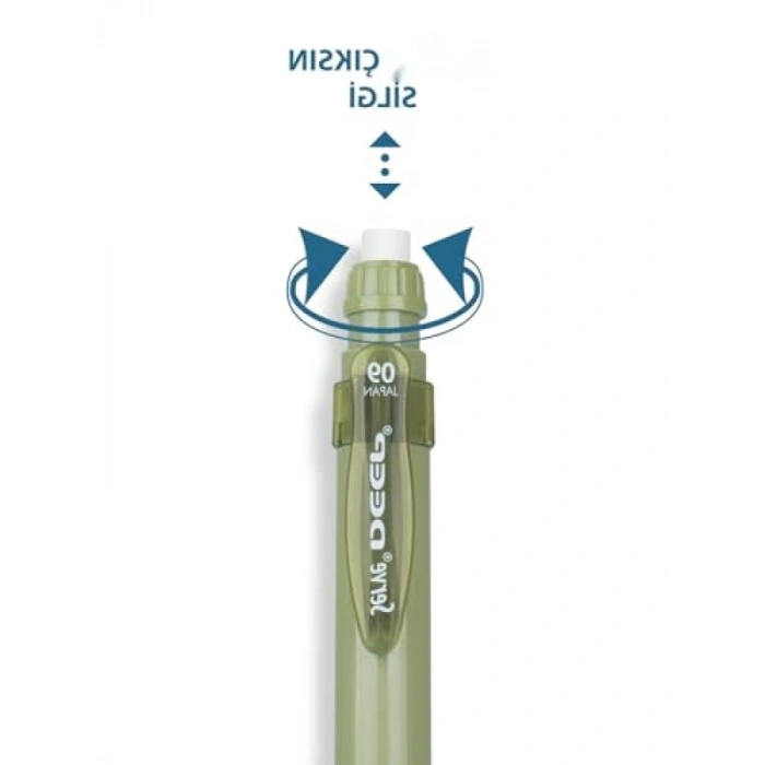 Mekanik Kurşun Kalem - 0.9 mm, Yaprak Yeşili