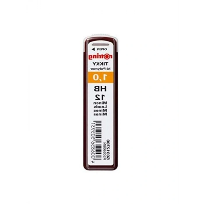 Mekanik Kurşun Kalem Ucu, 1.0 mm Kalınlık, HB Sertlik