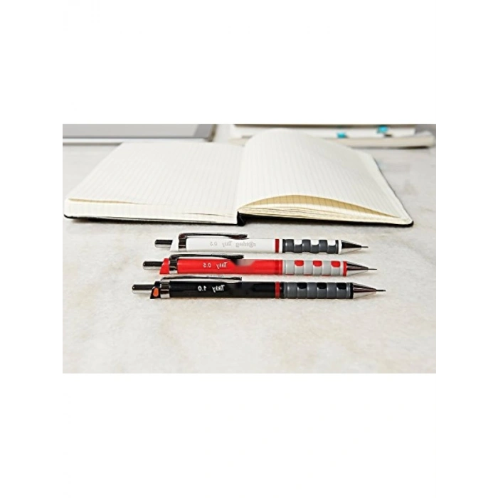 Mekanik Kurşun Kalem ve Silgi Seti, 0,7 mm, 3lü