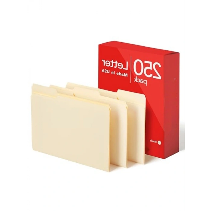 Mektup Boyutu 1/3 Kesim Dosya Klasörü - 250 Adet