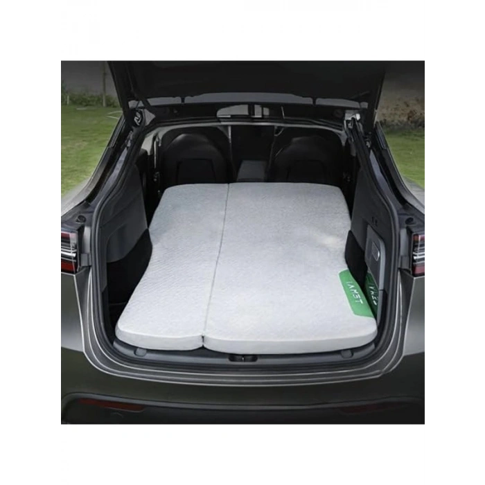 Memory Foam Kamp Yatağı - Taşınabilir ve Konforlu, Gri Renk