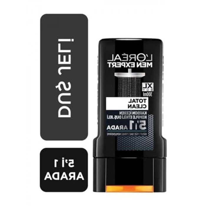 Men Expert 5i 1 Arada Duş Jeli 2 x 300 ml Kömürlü