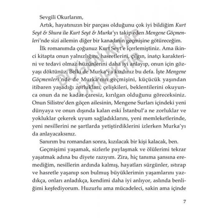Mengene Göçmenleri - Nermin Bezmen