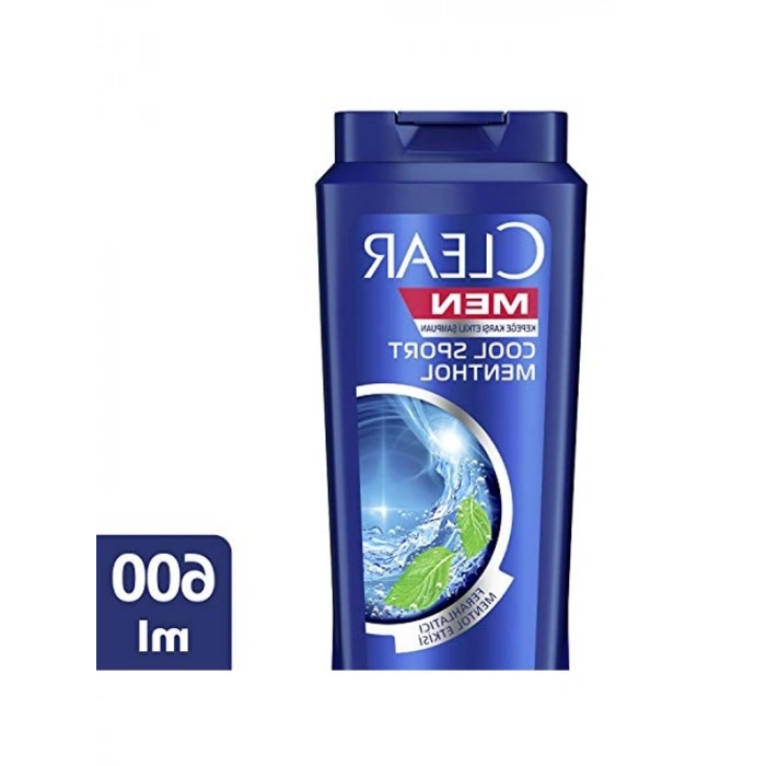 Mentollü Erkek Şampuanı, Kepeğe Karşı Etkili Formül, 600 ml 3lü Paket