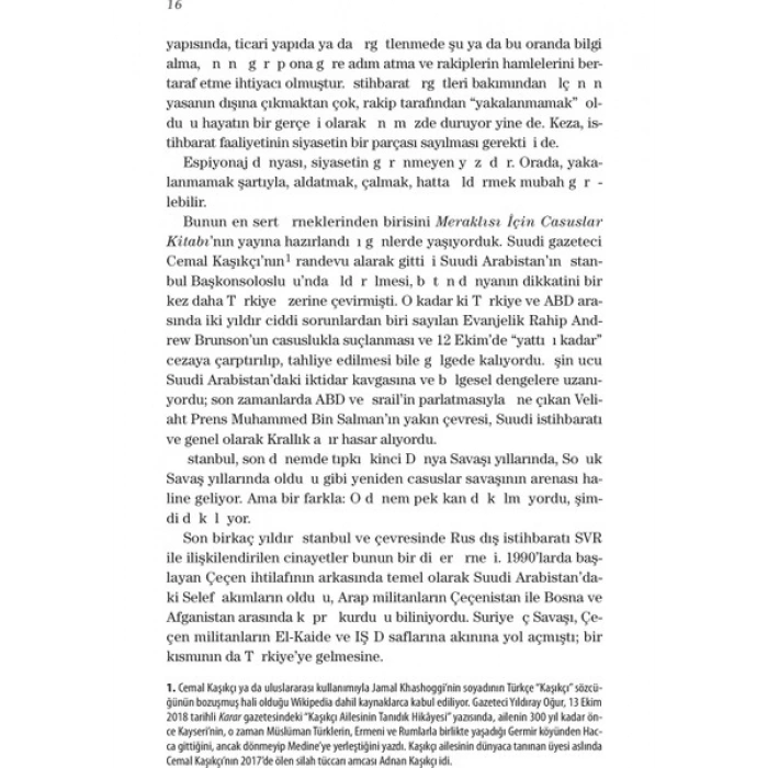 Meraklısı İçin Casuslar Kitabı - Murat Yetkin