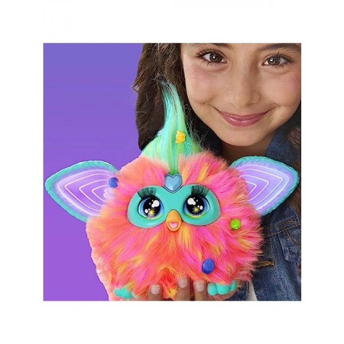 Mercan Renkli İnteraktif Peluş Oyuncak