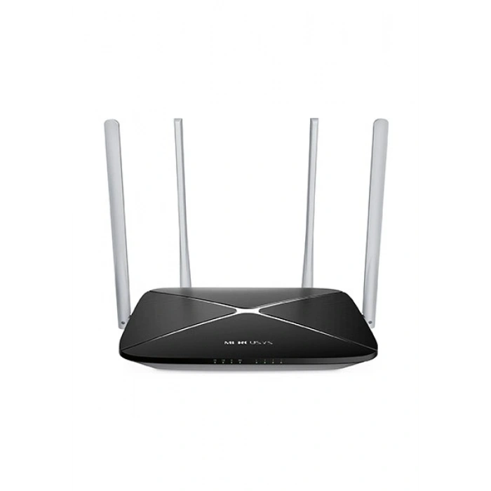 Mercusys AC12 | AC1200 Mbps Dual-Band Wi-Fi 5 Router | MU-MIMO | Beamforming | All-in-One Modları: Router | Access Point | Range Extender | WPA3 | Kolay Kurulum | Mobil Uygulama