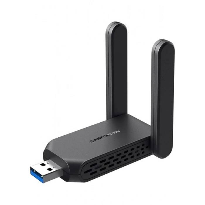 Mercusys MA32H, AC1300 Mbps, Çift Bant, USB 3.0, Yüksek Çekim Güçlü Wi-Fi 5 USB Adaptör