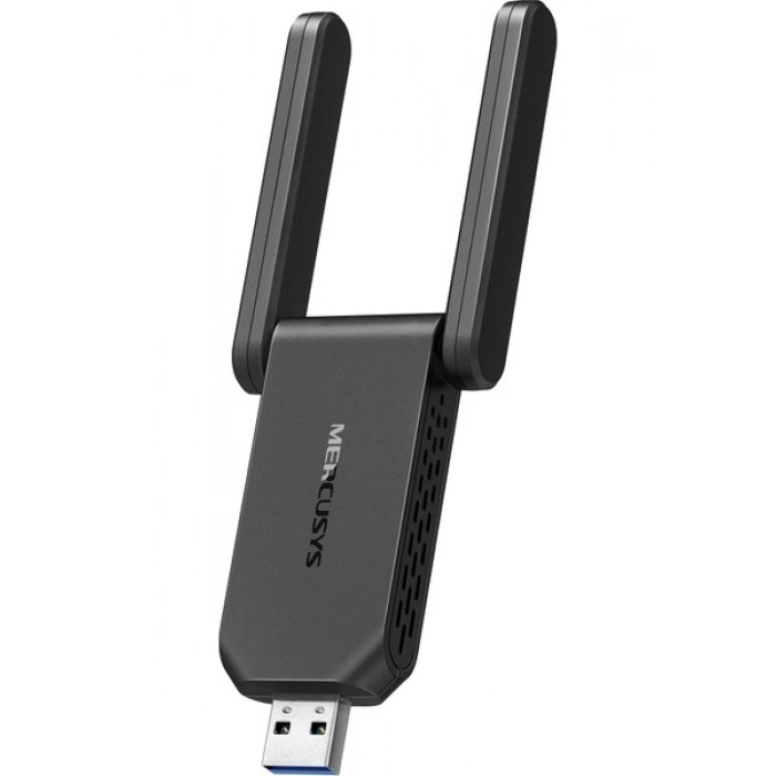 Mercusys MA32H, AC1300 Mbps, Çift Bant, USB 3.0, Yüksek Çekim Güçlü Wi-Fi 5 USB Adaptör