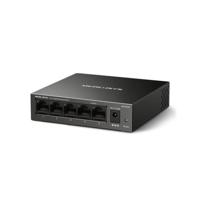 Mercusys MS105GS, 5-Port 10/100/1,000 Mbps Masaüstü Switch