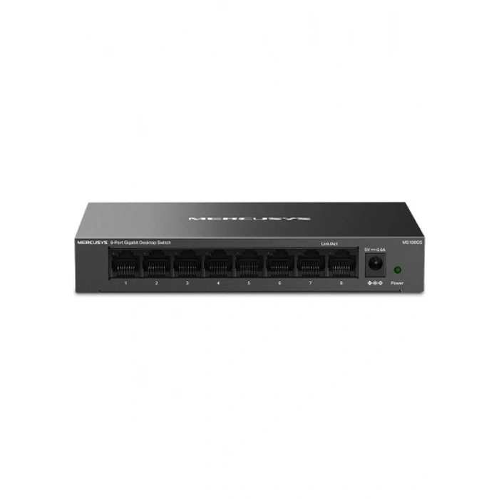 Mercusys MS108GS, 8-Port 10/100/1,000 Mbps Masaüstü Switch