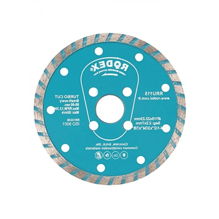 Mermer, Ahşap ve Granit Kesme Flap Disk Seti - 4 Parça