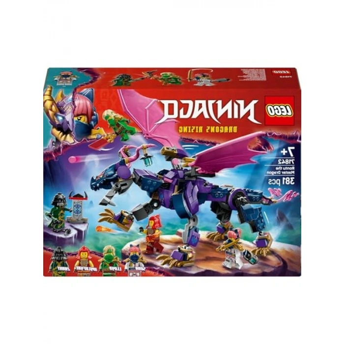 Mermi Atıcısı Olan Ejderha Seti, 381 Parça ile Eğlenceli Ninjago Macerası