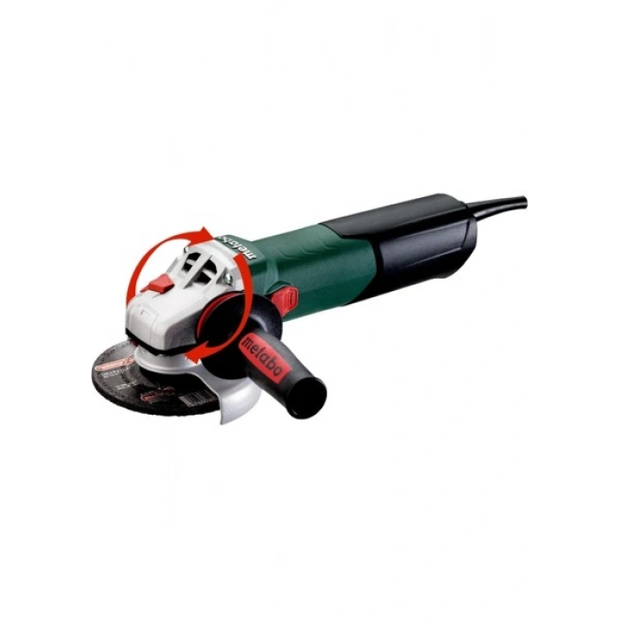 Metabo WEV 17-125 Quick Devir Ayarlı Avuç Taşlama - 600516000