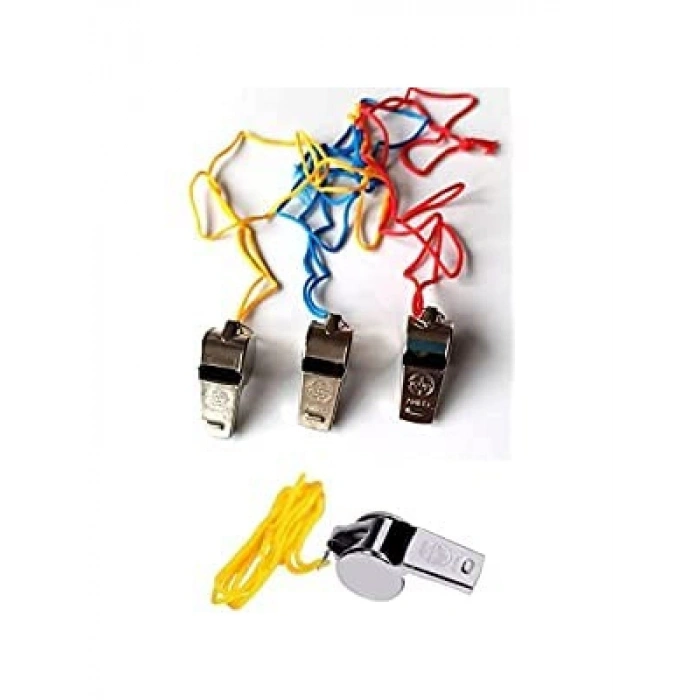 Metal Acil İmdat Düdüğü - Kamp ve Yürüyüş İçin