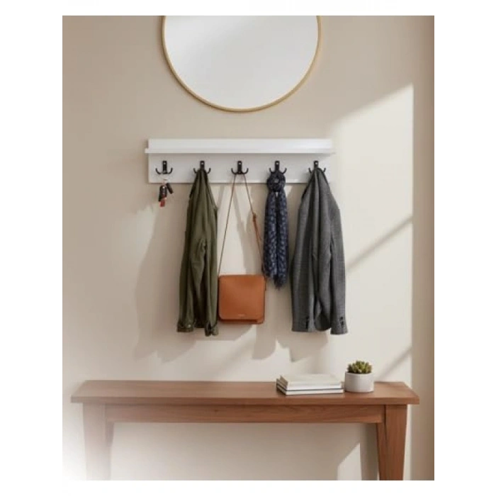 Metal Askılı Duvara Monte Askılık ve Portmanto