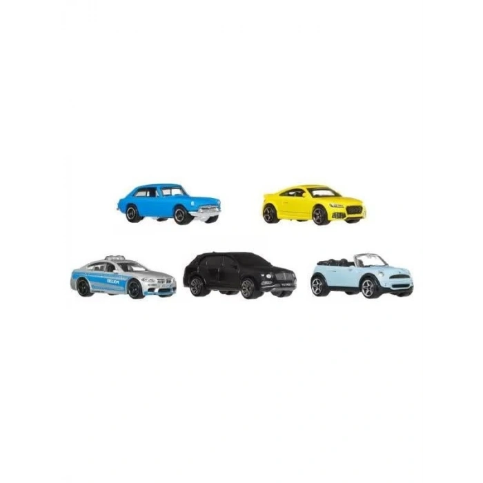 Metal Beşli Araba Seti, Matchbox Oyun Araçları