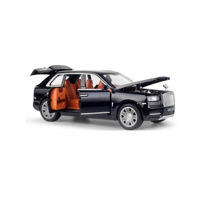 Metal Buhar Atan Ses Efektli Araba Modeli - 1:22 Ölçek