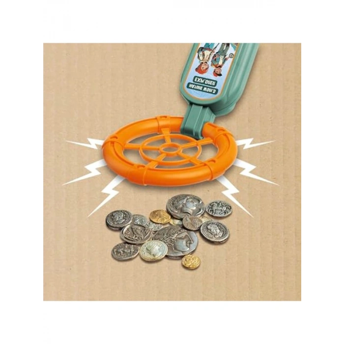 Metal Dedektör, Işıklı ve Sesli Sinyal Özelliği ile 61-81 cm Ayarlanabilir Uzunluk