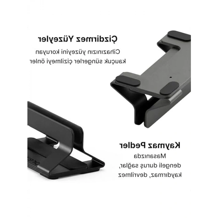 Metal Dikey Laptop Standı, Tekli Tasarım - DXR1510