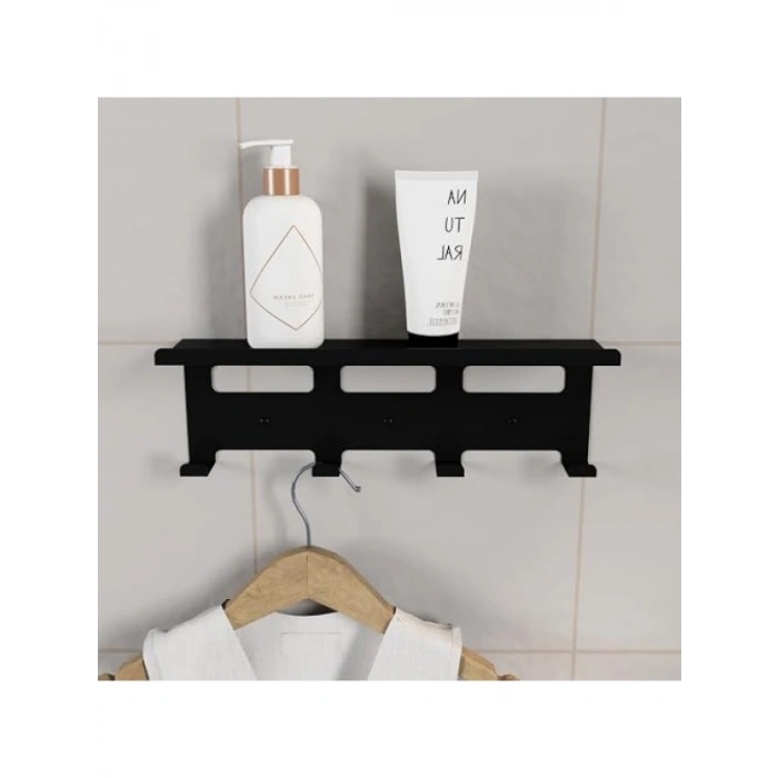 Metal Duvar Rafı ve Askılık - Çok Amaçlı Kullanım