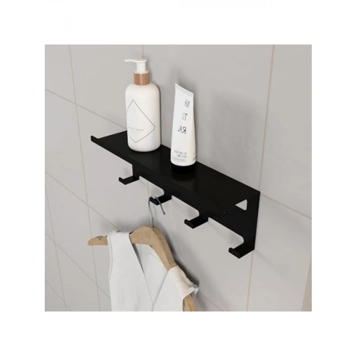 Metal Duvar Rafı ve Askılık - Çok Amaçlı Kullanım