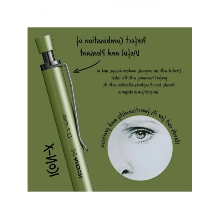 Metal Gövde ile 0.7 mm Versatil Kalem