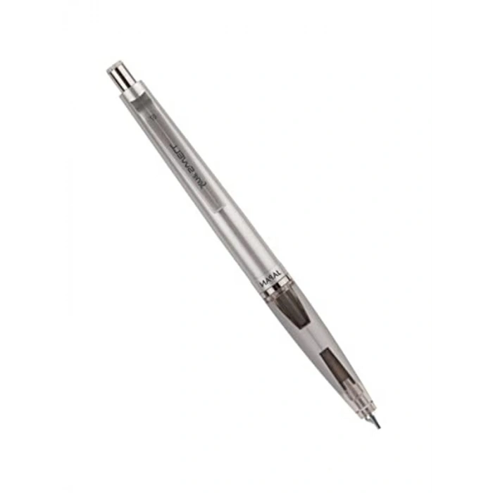 Metal Gri Mekanik Kurşun Kalem - 0.7 mm Uç
