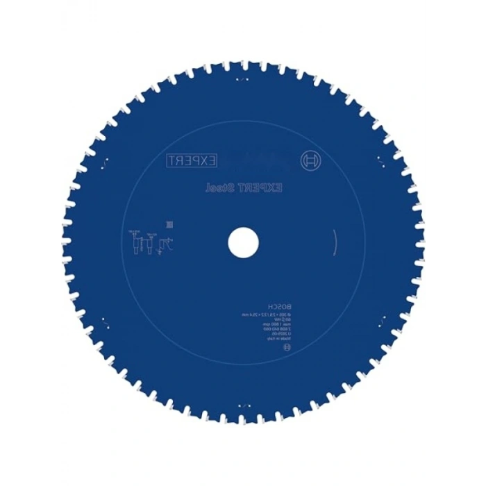 Metal İçin Daire Testere Bıçağı 305x25,40 mm, 60 Diş