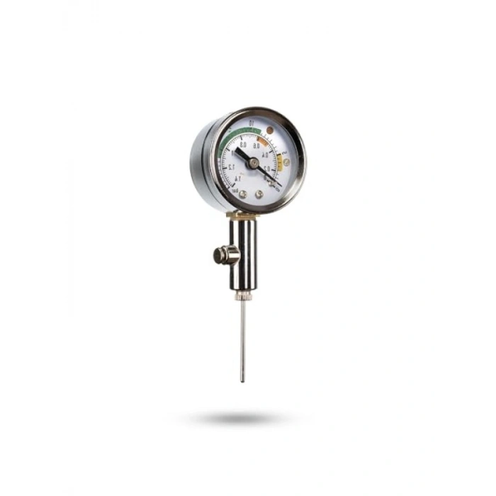 Metal Kasa ile 0-14 Bar veya 0-20 PSI Top Basınç Ölçer