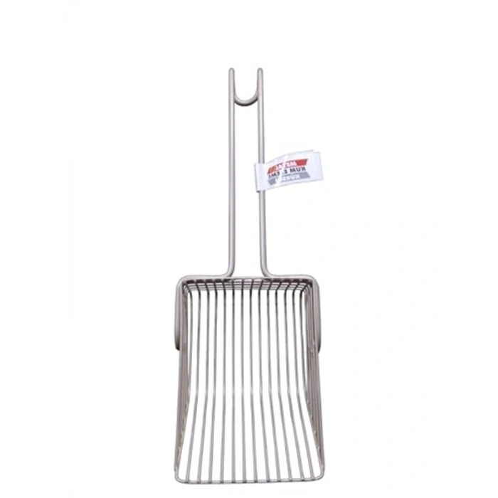 Metal kedi kumu küreği, 28-10-15 cm, pratik kullanım