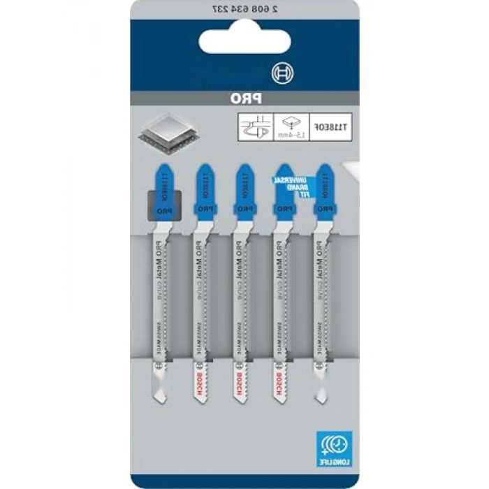 Metal Kesimi İçin Yüksek Kaliteli 5 Adet Dekupaj Testere Bıçağı