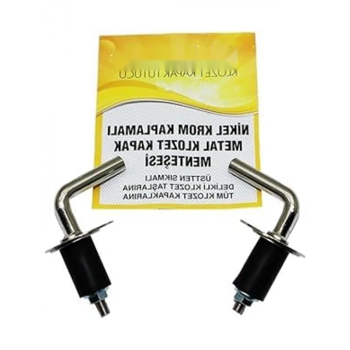 Metal Klozet Kapak Menteşesi, Nikel Krom Kaplama