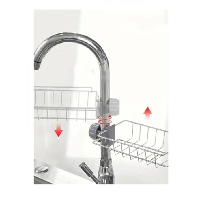 Metal Köşeli Mutfak ve Banyo Organizeri