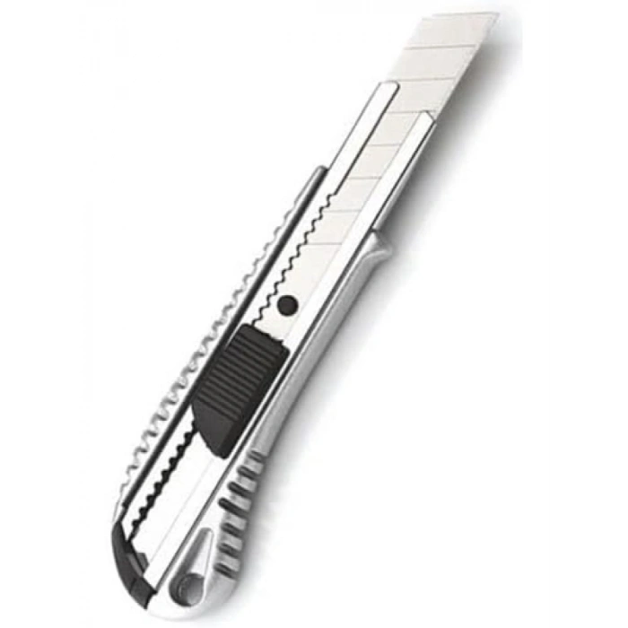 Metal Maket Bıçağı Seti - Ergonomik Tasarım, 10 Yedek Bıçak