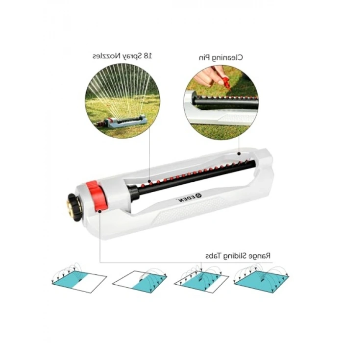 Metal Oscillatörlü Bahçe Sulama Sistemi