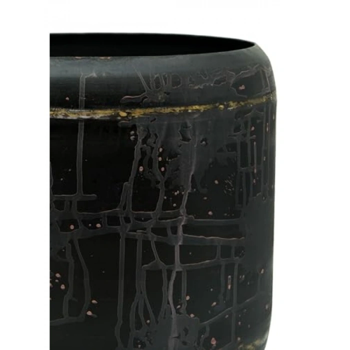 Metal Saksı - 33x30 cm