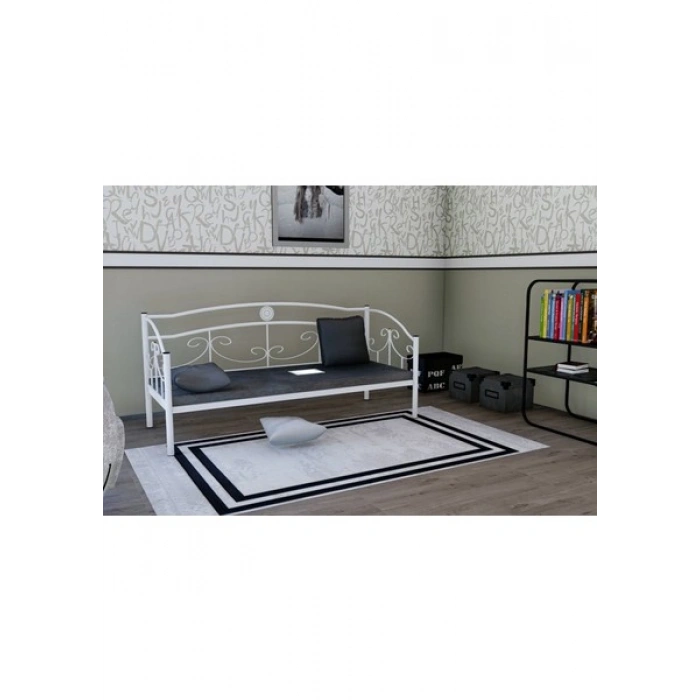Metalia Gm 400 Minderli Sedir Beyaz