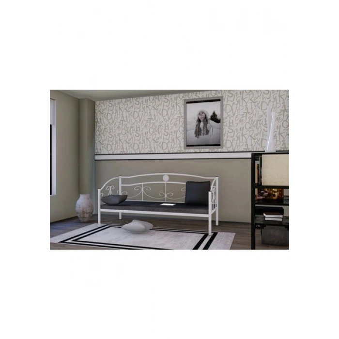Metalia Gm 400 Minderli Sedir Beyaz