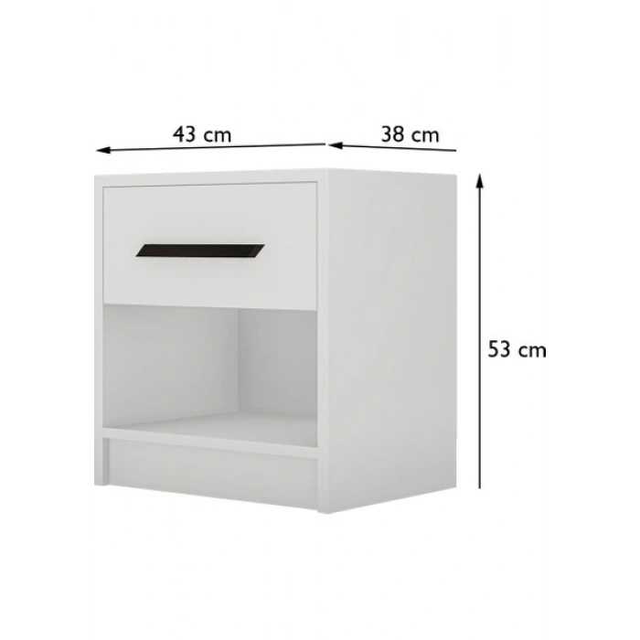 Metalia Gm 901 Avanos 3lü Genç Odası Takımı