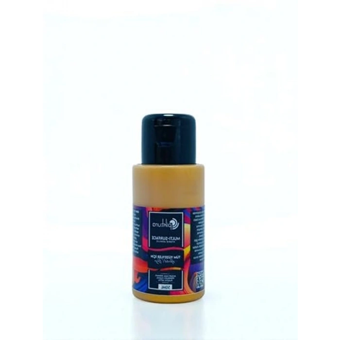 Metalik Altın Akrilik Multisurface Boya, 50 ml