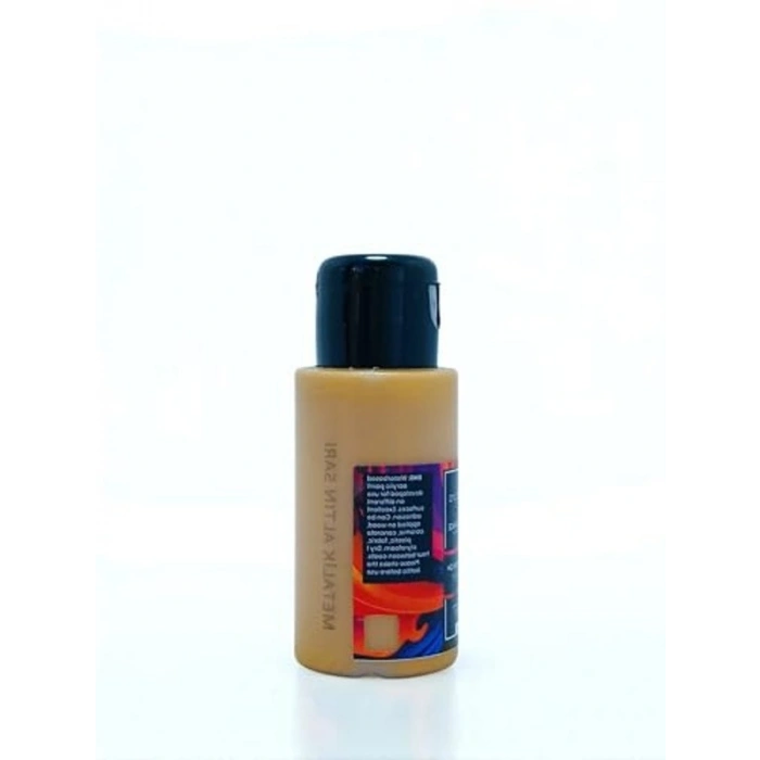 Metalik Altın Akrilik Multisurface Boya, 50 ml