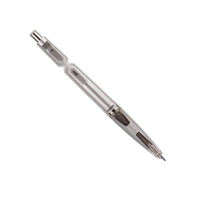 Metalik Gri Mekanik Kalem - 0.5mm Uç