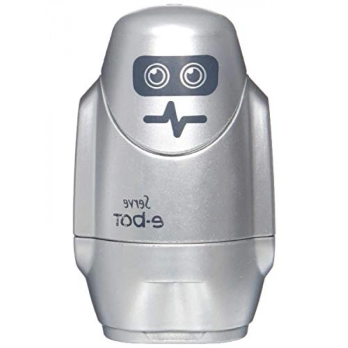 Metalik Gri Silgili Kalemtıraş, Tekli