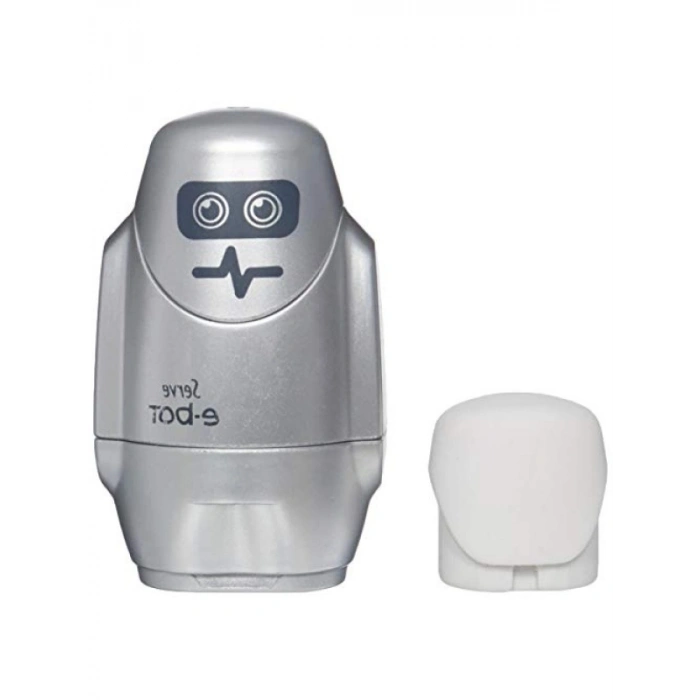 Metalik Gri Silgili Kalemtıraş, Tekli