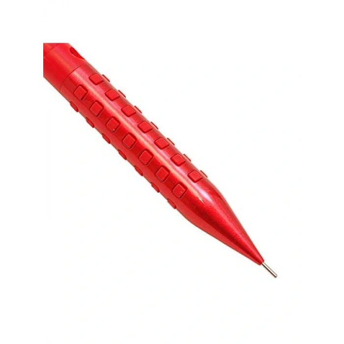 Metalik Kırmızı Teknik Çizim Kalemi - 0.3 mm Uç