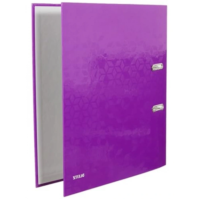 Metalik Mor 180° Açılır Klasör