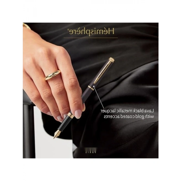 Metalik Siyah Renkli Dolma Kalem