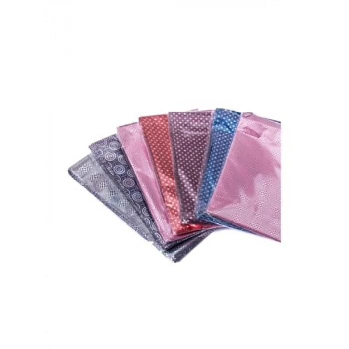 Metalize Hediye Poşet Paketi - 10 Adet, 40x60 cm